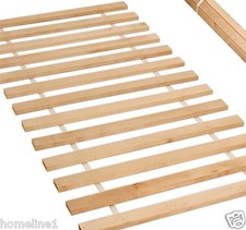 Lattenrost Rollrost Lattenrahmen Holz 180x200 besteht aus zweimal 2x 90 × 200 cm