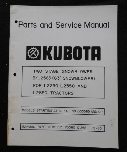 Original kubota l2250 l2550 - kubota,