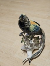 Ens Volkstedt Porzellan Figur Fasan Vogel  Tierfigur 30cm handbemalt
