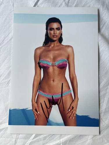 Irina shayk original autogramm - irina,