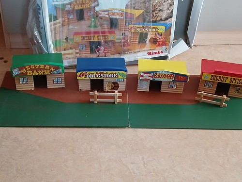 Simba western stadt aus - western, holz