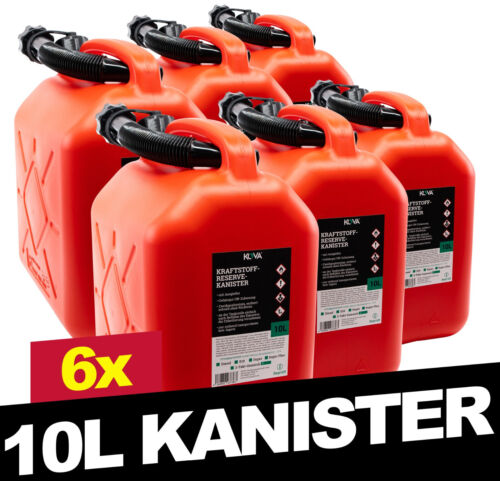 10l benzinkanister - 6x,