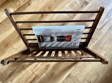MCM Zeitungsständer - Holz, ein schönes Sammlerstück.