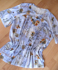 FAIR LADY - Party Shirt Bluse Gr 44 46 blau Mode Style Top Zustand