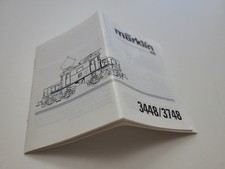 Märklin 3448/3748 H0 Beschreibung Elektrolok E70 21 DB "BAYRISCHE KROKODIL "