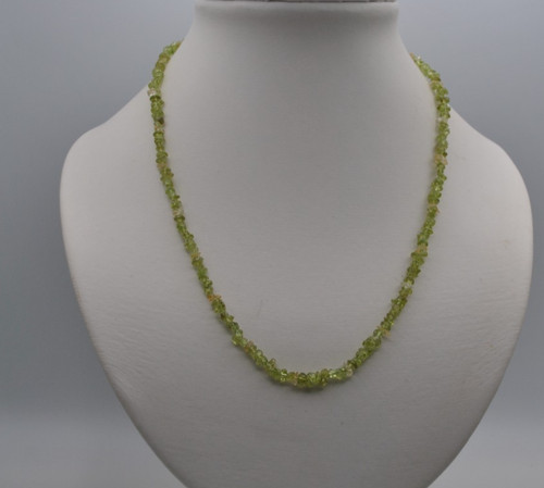 Peridot splitterkette grün - peridot, splitterkette,