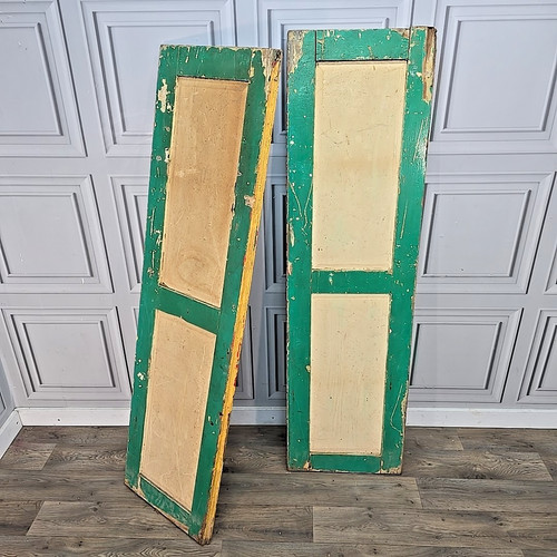 Antikes paar holztüren - antikes,