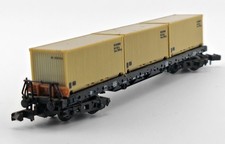 Piko 5/4144-01 - Güterwagen Container-Tragwagen DR mit 3 Containern Spur N #726