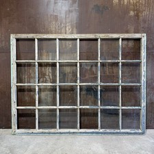 Altes großes Sprossenfenster Sproßen Fenster um 1900 / H146 B194 S4cm