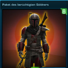 SWTOR-Rüstungsset des berüchtigten Söldners Server Tulak Hord (Gold - Set)