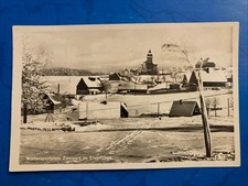 Wintersportplatz Zinnwald im Erzgebirge • Postkarte 1935 gelaufen