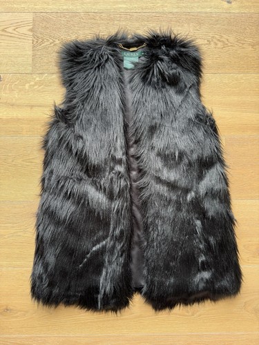 Ralph lauren kunstfell weste - lauren,