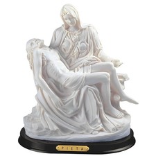 ICE ARMOR 10" H White La Pieta