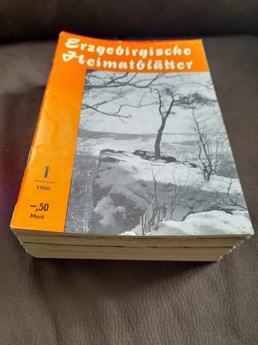 Erzgebirgische heimatblätter - erzgebirgische,