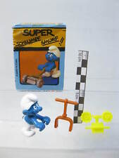 Schlumpf mit Rasenmäher in Box Super Schlumpf Schleich 40225 smurf  131148