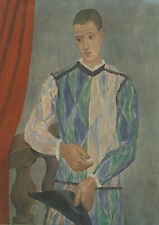 Der Harlekin von Barcelona Pablo Picasso 1917 Kostüm Werbung 1361