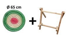 Runde Strohzielscheibe Ø 65