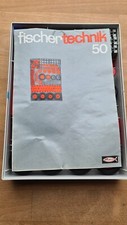 fischertechnik 50 Grundkasten super Zustand vollständig  Anleitung 30130