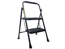 Haushaltsleiter 2 Stufig Klapptrittleiter Klappleiter 150kg Leiter Trittleiter 2