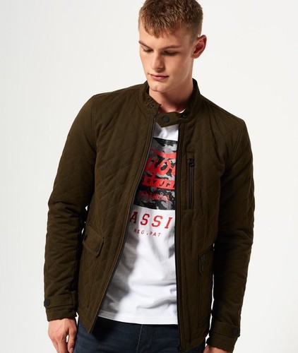 Superdry olive green mens city - superdry,