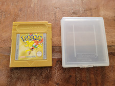 Original Nintendo Gameboy Color Spiel Pokémon goldene Edition und Hülle