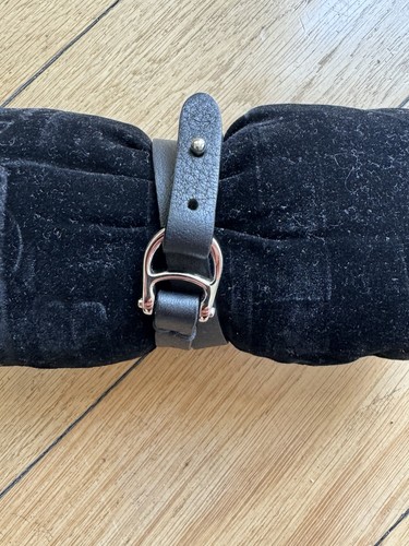 Aigner lederarmband schwarz - in,