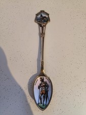 Souvenirlöffel / Sammellöffel - Heidelberg-Bozen-Kufstein-Innsbruck-Aussee