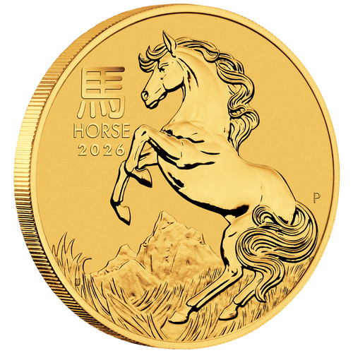 Goldmünze jahr des - jahr,