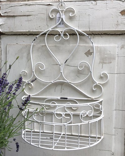 Shabby wandkasten wandkorb - wandkasten,
