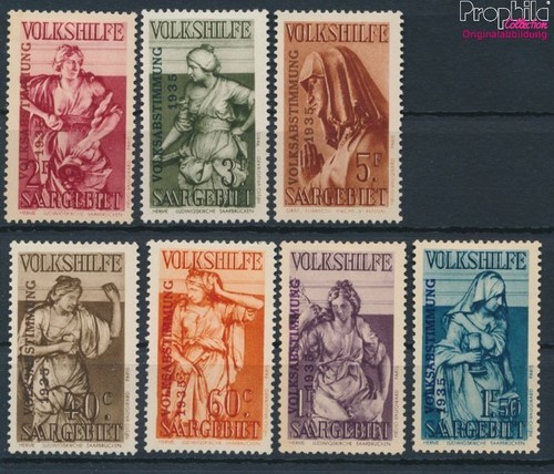 Briefmarken saarland 1934 - briefmarken,