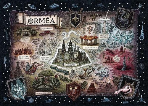 Puzzle orméa - (1000, t.)