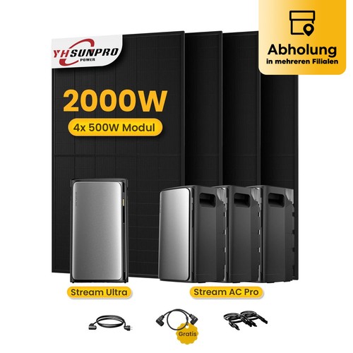 2000w bifazial balkonkraftwerk - 2000w,