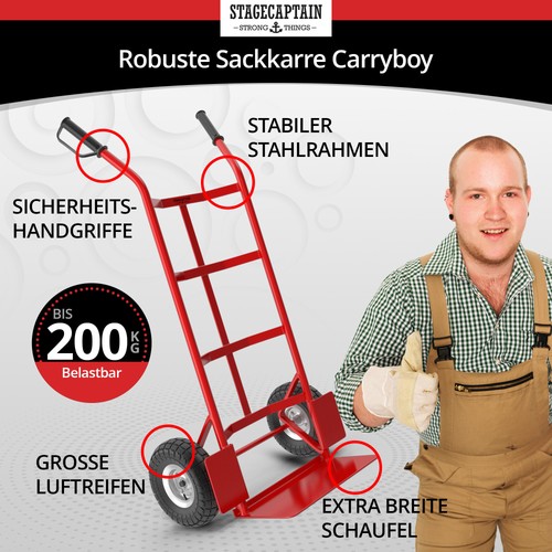 Profi sackkarre transportkarre - sackkarre,