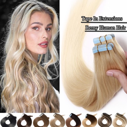 Hellblond dick tape remy - tape, in