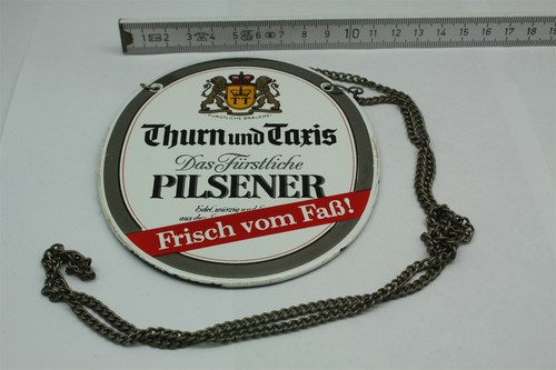 Zapfhahnschild thurn und taxis - thurn,