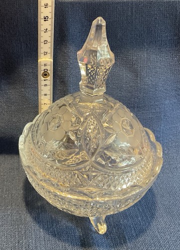 Konfektschale glas mit deckel - mit,