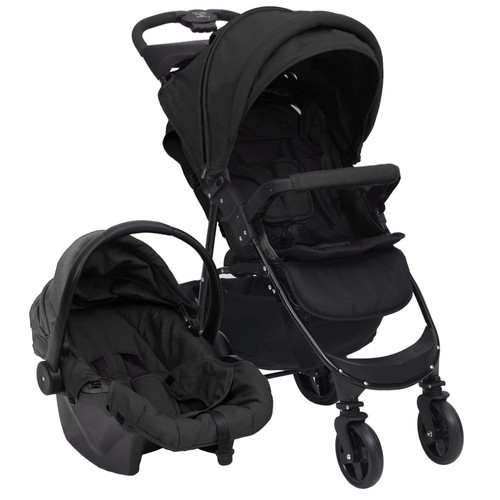 Kinderwagen anthrazit - 3-in-1,