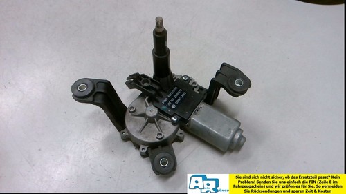 Scheibenwischermotor hinten