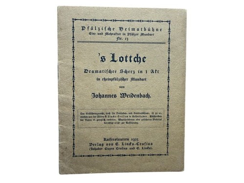 Lottche dramatischer - lottche,