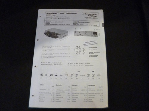 Original service manual - original,