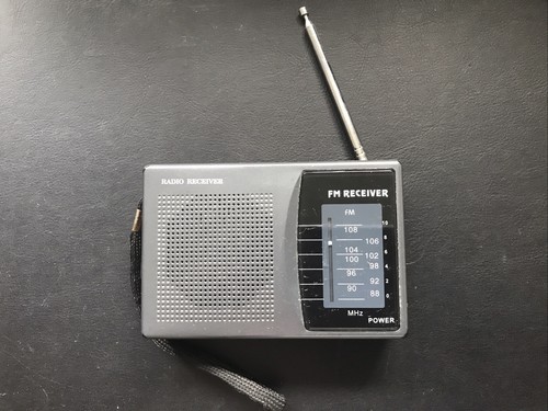 Tragbares taschenradio - tragbares,