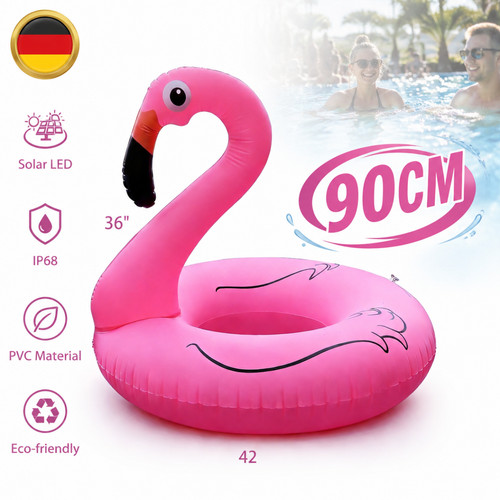 Flamingo schwimmring - flamingo,