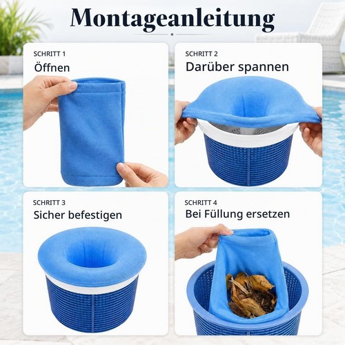 12x pool skimmer socken - skimmer,