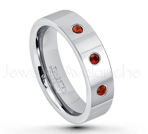 21ctw garnet stone - 0.21ctw, 3-stone