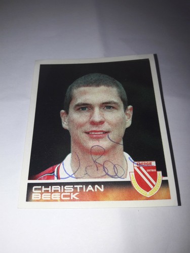 Panini sticker signiert - sticker,