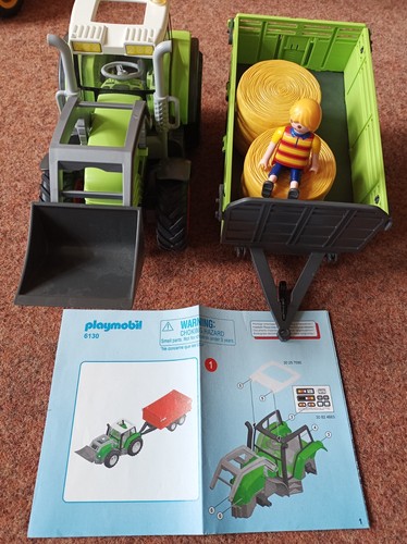 Playmobil großer traktor mit - playmobil,