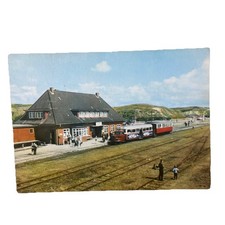 Postkarte list bahnhof sylt - list,