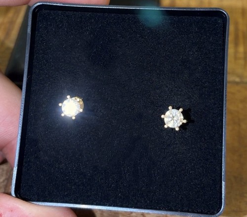Karat diamant ohrstecker - 1, 585