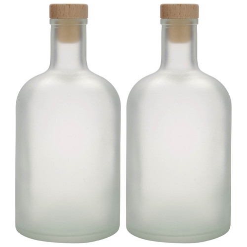 700ml glasflasche glas mit - glas,