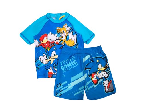 Jungen sonic schwimmen shirt - schwimmen, t-shirt